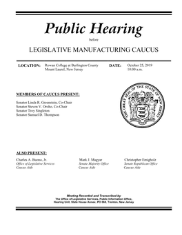 Hearing Unit Cover and Text