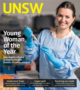 Young Woman of the Year How Angelica Merlot Is Shaping the New Frontier of Cancer Research