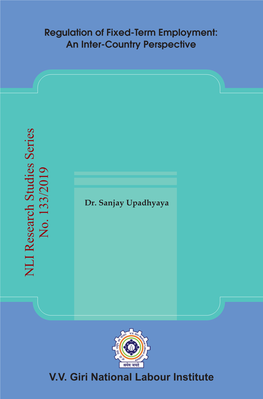 Regulation of Fixed-Term Employment: an Inter-Country Perspective