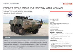 Poland's Armed Forces Find Their Way with Honeywell
