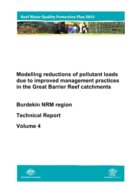 Burdekin NRM Region Technical Report Volume 4