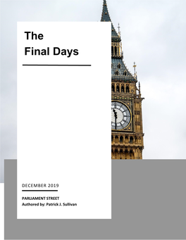 The Final Days