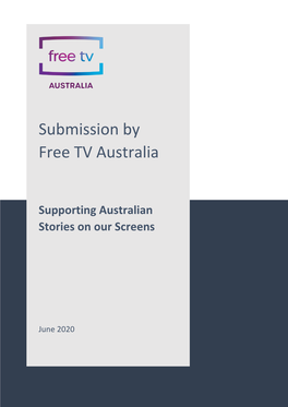 Submission by Free TV Australia