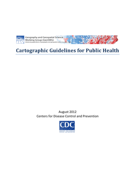 Cartographic Guidelines for Public Health