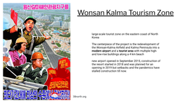 Wonsan Kalma Tourism Zone