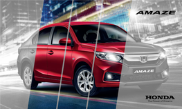 Honda Amaze E-Brochure