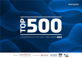 Method, How Is East Midlands Top 500 Compiled and Who Is Included?