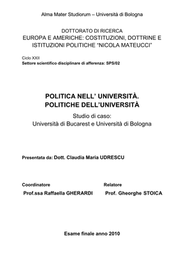 Europa E Americhe: Costituzioni, Dottrine E Istituzioni Politiche “Nicola Mateucci”