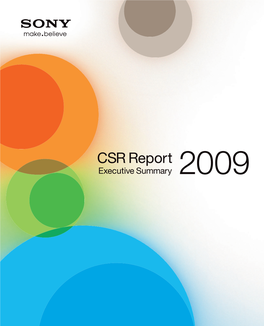 CSR Report 2009