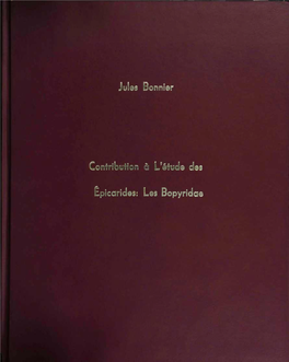 Liste Des Crustacés Infestés Par Les Épicarides 370 Index Bibliographique Nœ Planches Et Explication Des Planches Oqw TABLE DES FIGURES DANS LE TEXTE