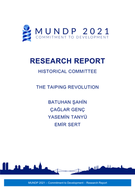 Research Report Historical Committee