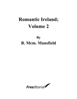 Romantic Ireland; Volume 2