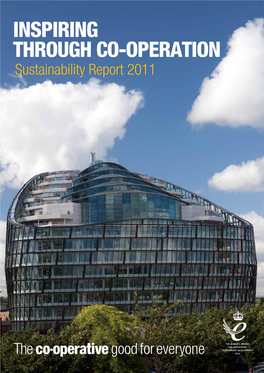 Sustainability Report 2011 Our Co-Operative Difference