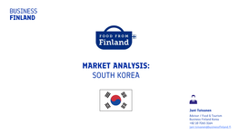 Market Analysis: South Korea