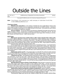 Outside the Lines