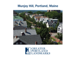 Munjoy Hill, Portland, Maine