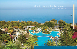 The Hilton Rhodes Resort Ixia, Greece