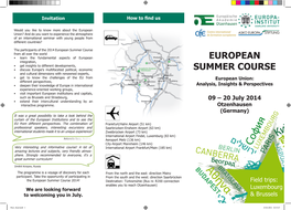 European Summer Course