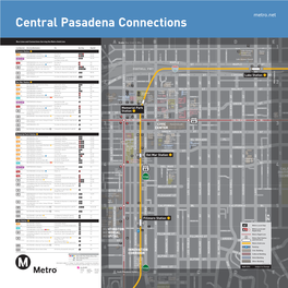 Central Pasadena Connections