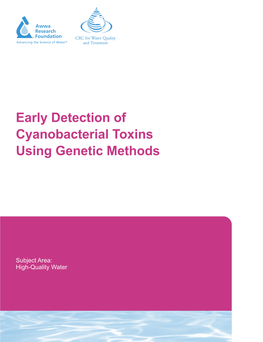 Early Detection of Cyanobacterial Toxins Using Genetic Methods