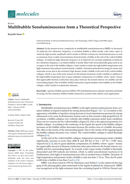 Multibubble Sonoluminescence from a Theoretical Perspective