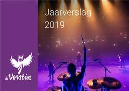 De Vorstin – Jaarverslag 2019