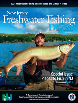 New Jersey Freshwater Fishing Digest January 2021