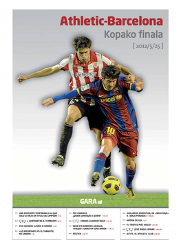 Athletic-Barcelona Kopako Finala [ 2012/5/25 ]