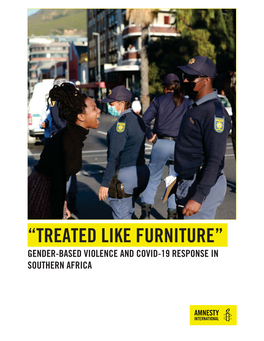 Southern Africa: Treated Like Furniture