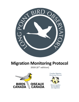 LPBO Migration Monitoring Protocol