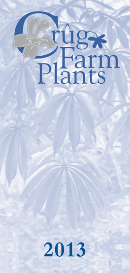 2013 Plant List.Pdf