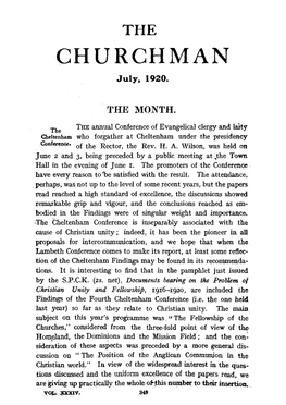 CHURCHMAN July, 1920