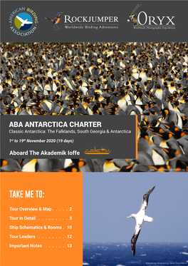 Aba Antarctica Charter Take Me