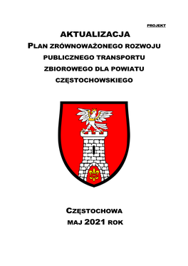 Projekt Aktualizacja Planu Zrównoważonego Rozwoju