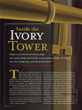 Inside the Ivory Tower ]