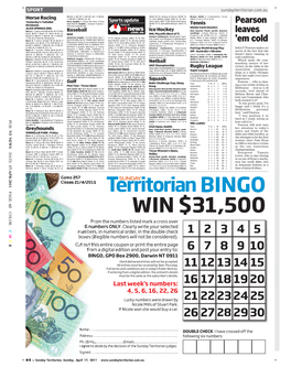 Bingo Win $31500 in $31500