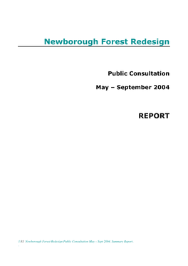 Newborough Forest Redesign