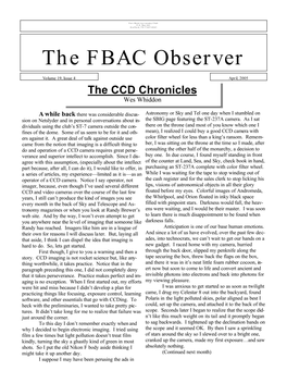 April, 2005 Observer