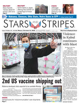 2Nd US Vaccine Shipping