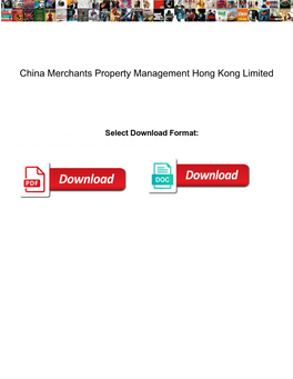 China Merchants Property Management Hong Kong Limited