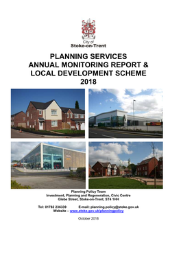 Planning Services Annual Monitoring Report & Local Development Scheme