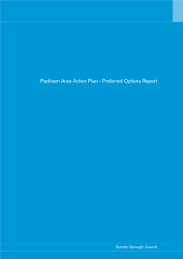 Padiham Area Action Plan - Preferred Options Report