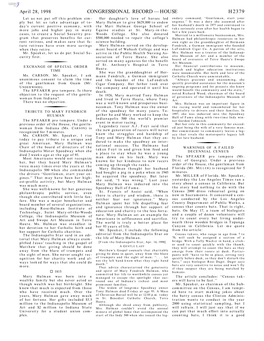 Congressional Record—House H2379