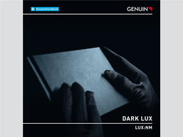 Jan Brauer on DARK LUX