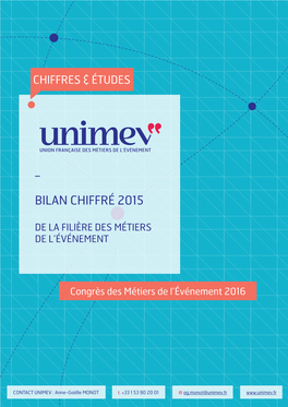 Bilan Chiffré 2015