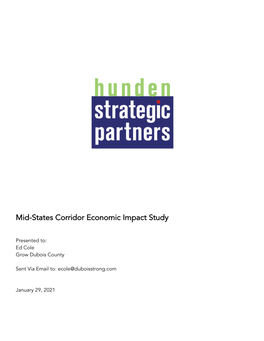 Mid-States Corridor Economic Impact Study