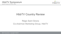 Hbbtv Country Review