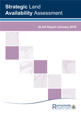 Strategic Land Availability Assessment Report (January 2018)