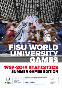 1959-2019 Statistics Summer Games Edition