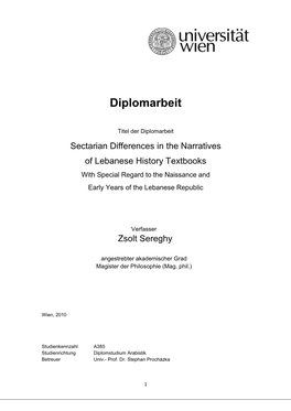 Diplomarbeit